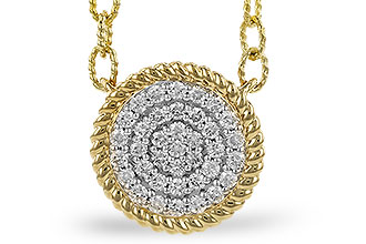 A328-36219: NECKLACE .32 TW (18")