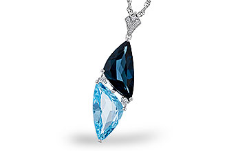 A329-20773: NECK 6.87 BLUE TOPAZ 6.97 TGW