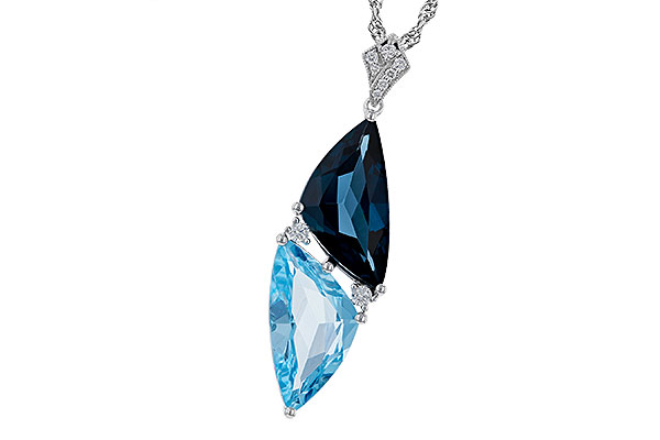 A329-20773: NECK 6.87 BLUE TOPAZ 6.97 TGW