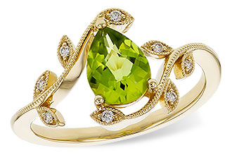 A329-20791: LDS RG 1.16 PERIDOT 1.22 TGW (8x6MM PER)