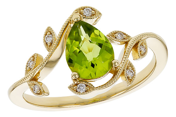 A329-20791: LDS RG 1.16 PERIDOT 1.22 TGW (8x6MM PER)