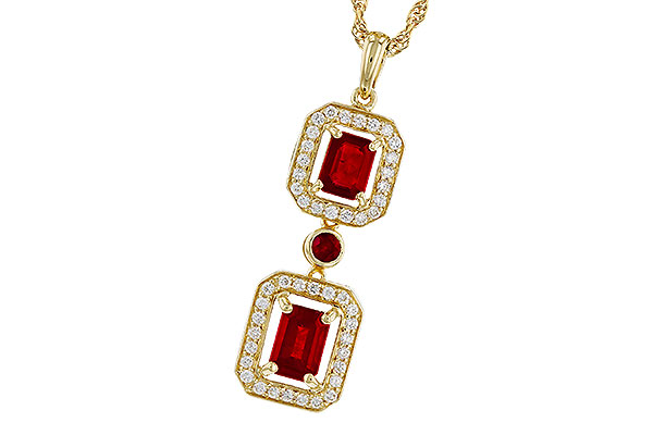 A329-22628: NECK 1.22 TW RUBY 1.43 TGW