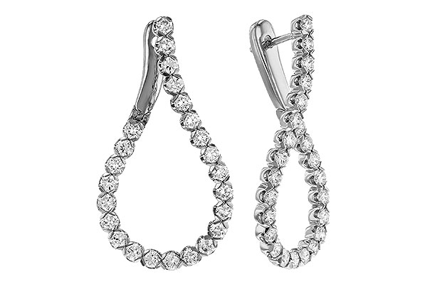 A329-25328: EARRINGS 2.00 TW
