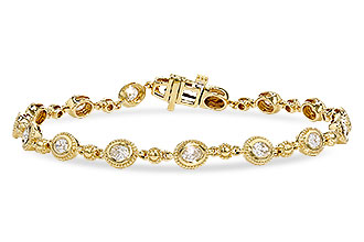 A329-26255: BRACELET 1.25 TW OVAL DIAS (7")