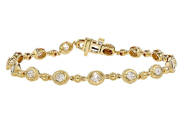A329-26255: BRACELET 1.25 TW OVAL DIAS (7")