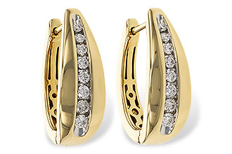 B328-36191: EARRINGS .40 TW