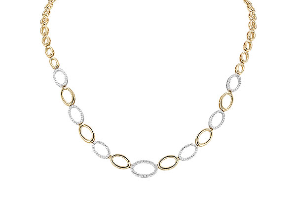 B328-36209: NECKLACE 1.00 TW (17")