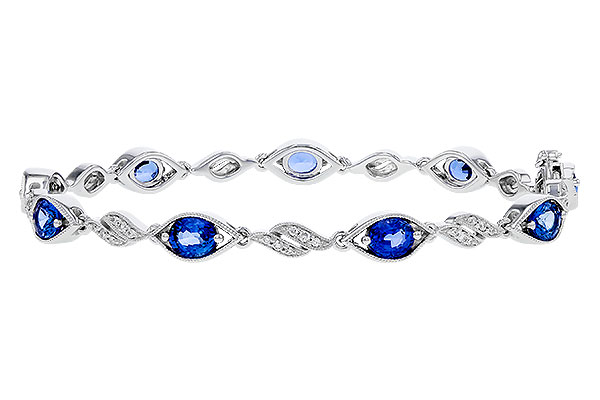 B329-20809: BRACELET 4.02 SAPPHIRE 4.26 TGW (7")