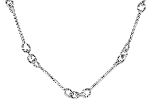 C328-33518: TWIST CHAIN (0.80MM, 14KT, 22IN, LOBSTER CLASP)