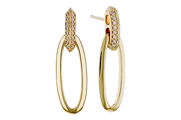 C329-22546: EARRINGS .15 TW