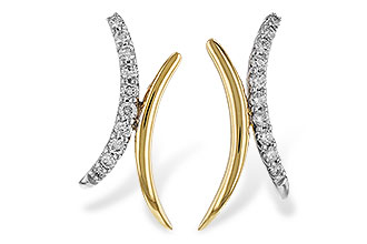 C329-23518: EARRINGS .15 TW