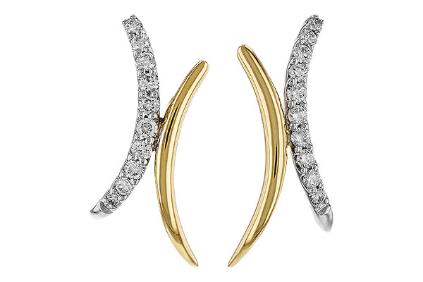 C329-23518: EARRINGS .15 TW