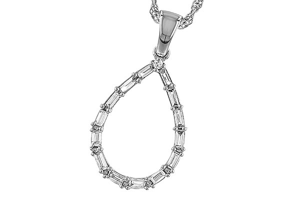 C329-24382: NECKLACE .27 BAG .28 TW