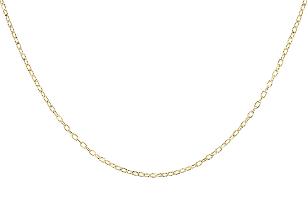 D328-33518: ROLO LG (18IN, 2.3MM, 14KT, LOBSTER CLASP)