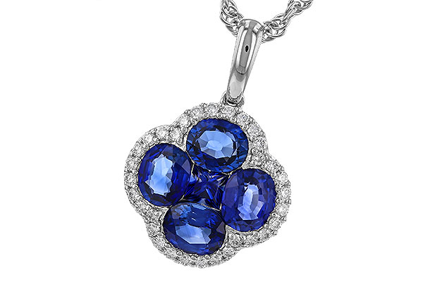 D329-19900: NECKLACE 1.72 SAPPHIRE 1.87 TGW