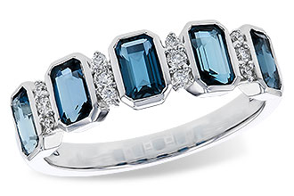 D329-21664: LDS RG 1.46 TW LONDON BLUE TOPAZ 1.58 TGW