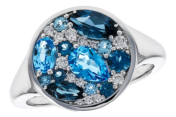 D329-22573: LDS RG 1.80 TW BLUE TOPAZ 1.96 TGW