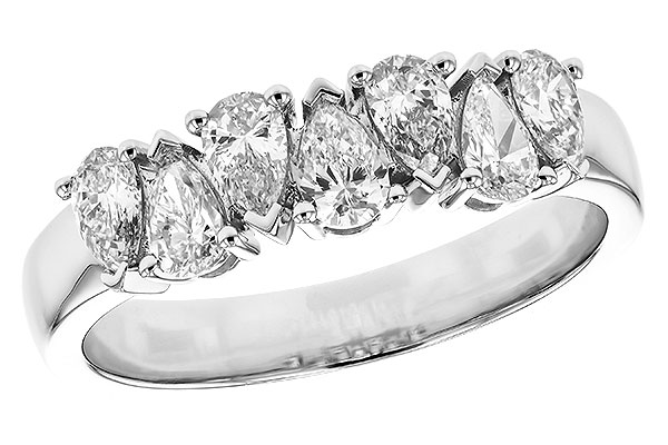 D329-23464: LDS DIA WED RG .97 TW (7 PEARS)