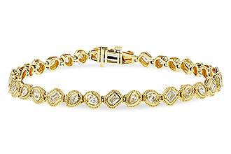D329-26246: BRACELET 2.15 TW FANCY CUT DIAMONDS