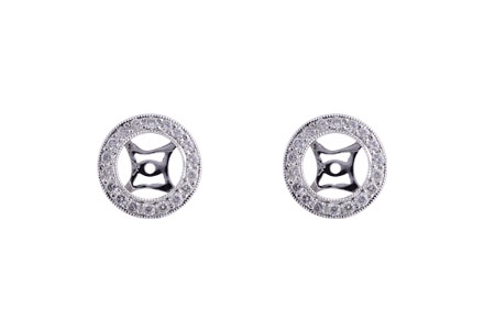 E238-33473: EARRING JACKET .32 TW (FOR 1.50-2.00 CT TW STUDS)