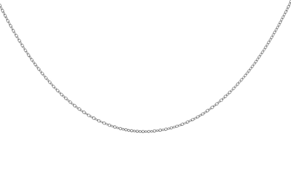 E328-34391: CABLE CHAIN (18", 1.3MM, 14KT, LOBSTER CLASP)