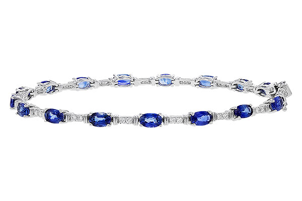 E329-20809: BRACELET 4.92 SAPPHIRE 5.24 TGW (7")