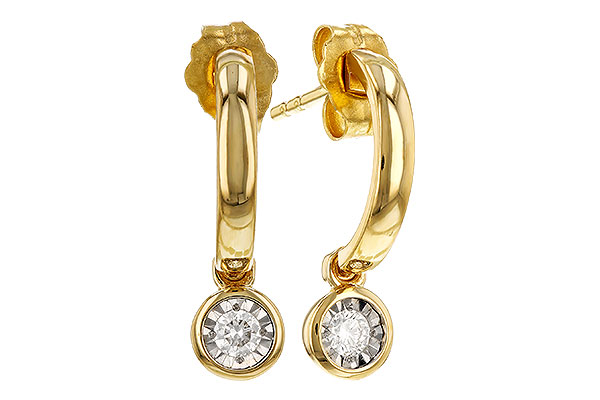 E329-25318: EARRINGS .10 TW