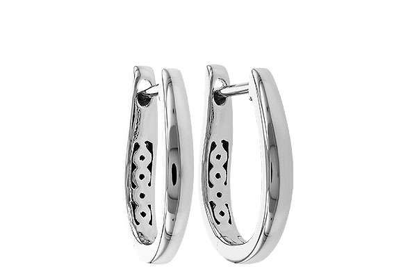 F329-24427: GOLD EARRINGS (15MM)