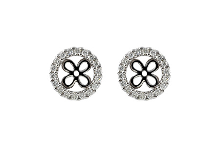 G241-95291: EARRING JACKETS .30 TW (FOR 1.50-2.00 CT TW STUDS)