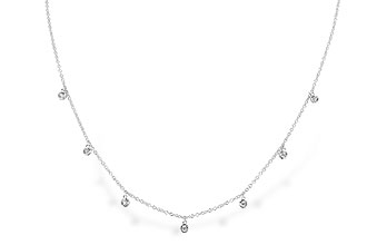 G328-28982: NECKLACE .12 TW (18 INCHES)