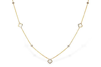 G329-20773: NECKLACE .20 TW (18")