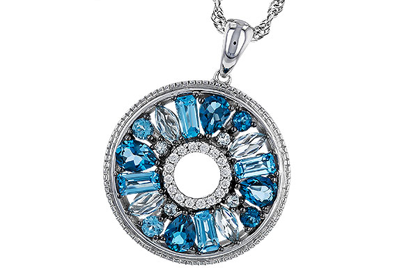 G329-22573: NECKLACE 1.67 BLUE TOPAZ 1.72 TGW