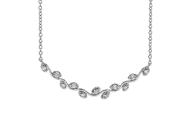 G329-26218: NECKLACE .25 TW (18")