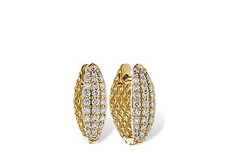 H329-22591: EARRINGS .50 TW