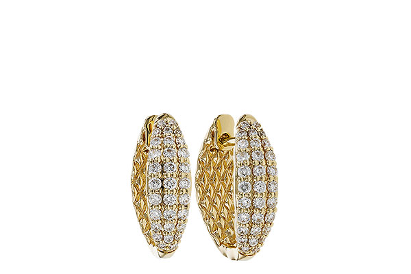 H329-22591: EARRINGS .50 TW