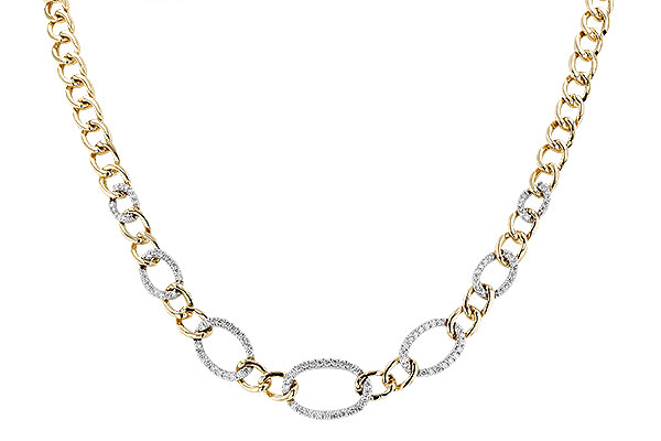 K328-28972: NECKLACE 1.15 TW (17 INCHES)