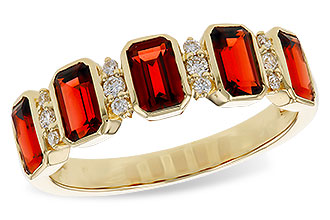 K329-21672: LDS RG 1.62 TW GARNET 1.74 TGW