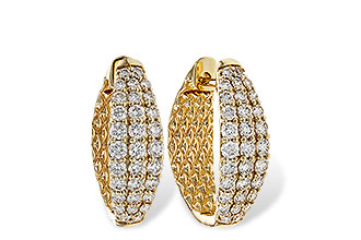 K329-22545: EARRINGS 1.00 TW