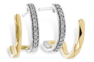 L329-22554: EARRINGS .12 TW