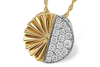 L329-25272: NECKLACE .50 TW