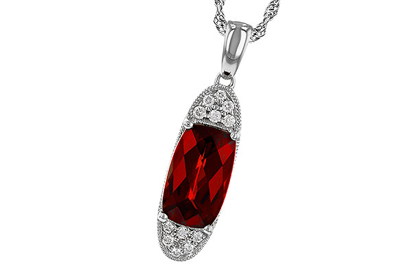 L329-25281: NECK 2.45 GARNET 2.55 TGW