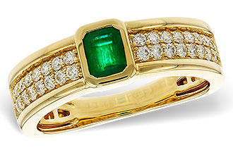 L329-25345: LDS RG .42 EMERALD .75 TGW (5x4MM EM)